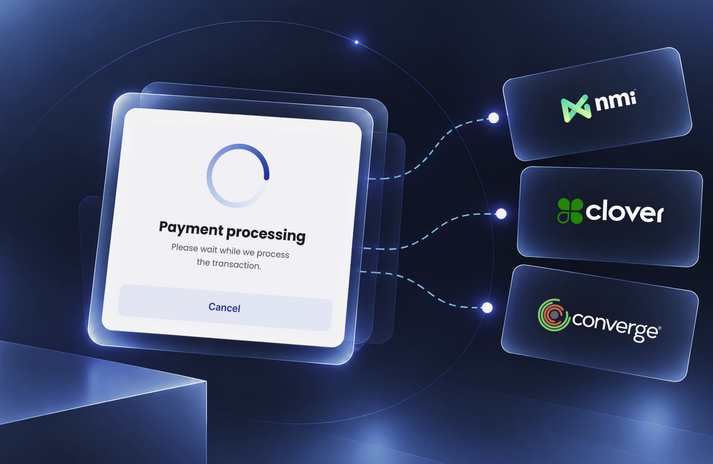 Payment processing with NMI, Clover and Converge