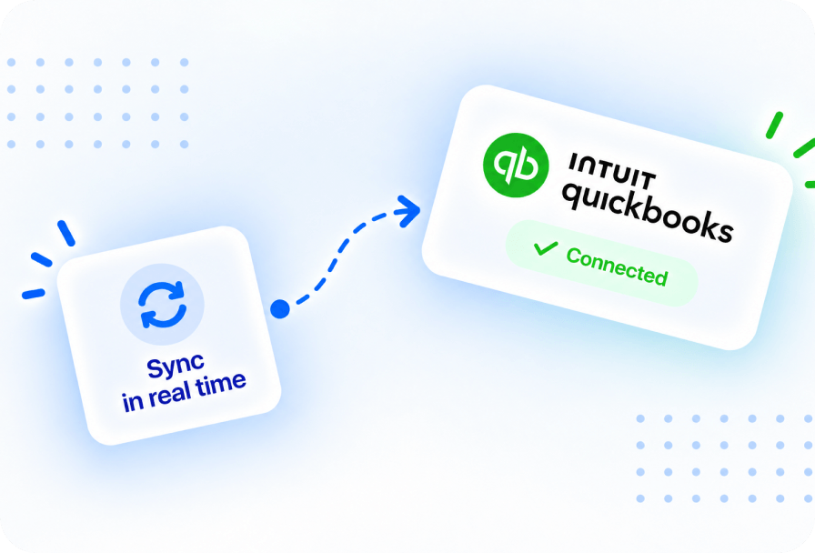 QuickBooks sync status