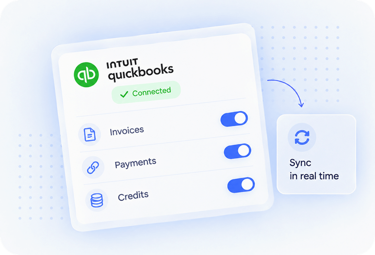 QuickBooks Online sync settings